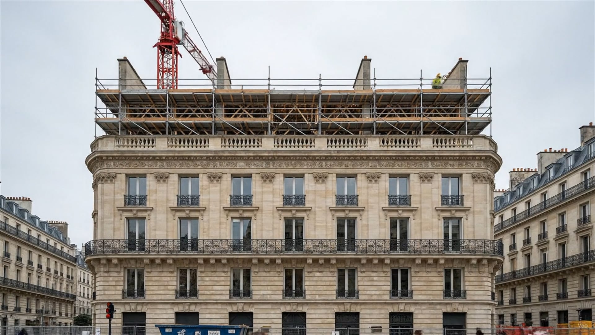 Historic chateau facade preservation visual brief thumbnail