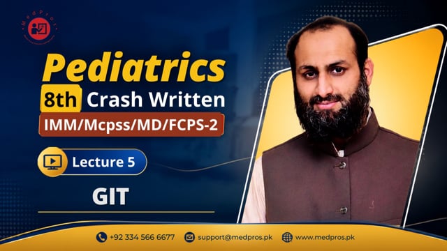 GIT || Diarrhea || Lecture-5 || Dr Taimoor Khalil