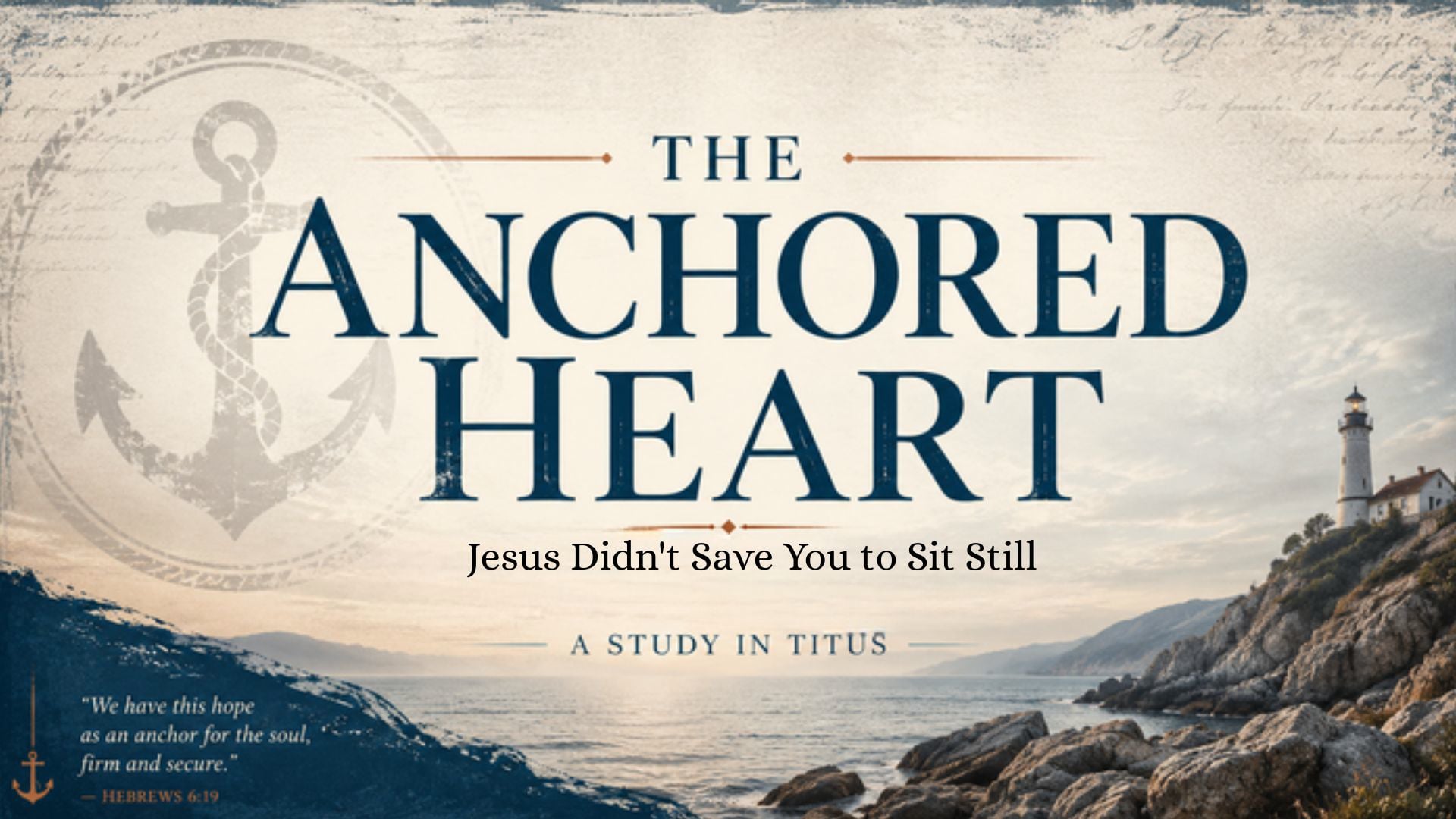 Jesus Didn't Save You to Sit Still 06-14-26