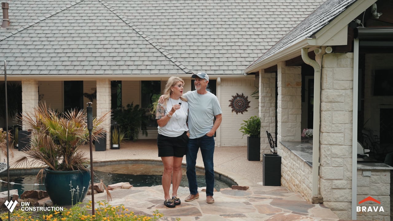 DW Construction Testimonial — Mansfield Brava Slate