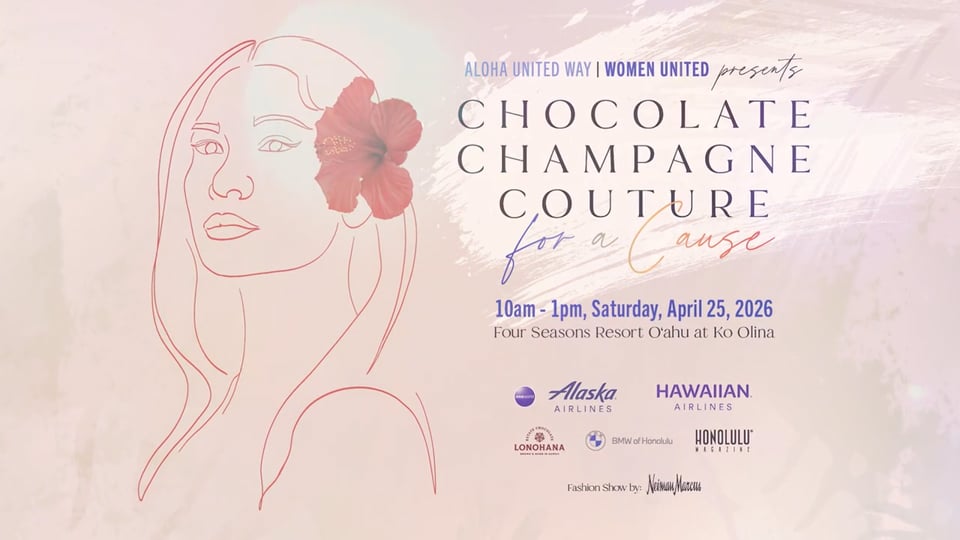 Chocolate Champagne Couture for a Cause