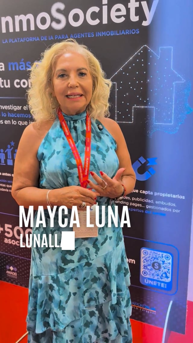 Testimonio de Mayca Luna, agencia socia de InmoSociety