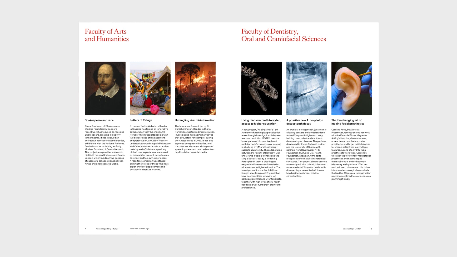 Ethan Major – Portfolio – King’s College London brand evolution
