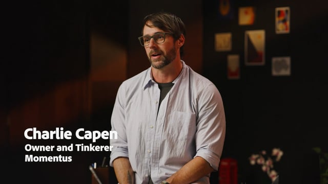 Video still from Charlie Capen