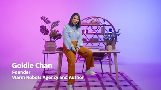 Video still from Goldie Chan