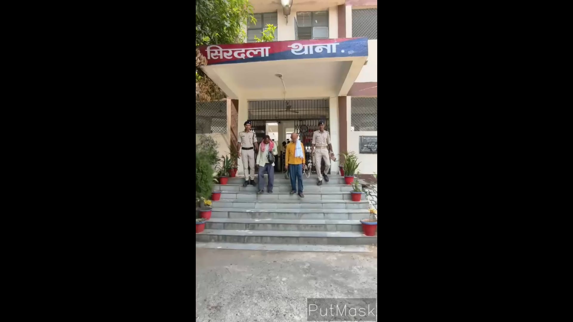 पुलिस ने वर्षों से फरार दो वारंटी को किया गिरफ्तार भेजा न्यायालय