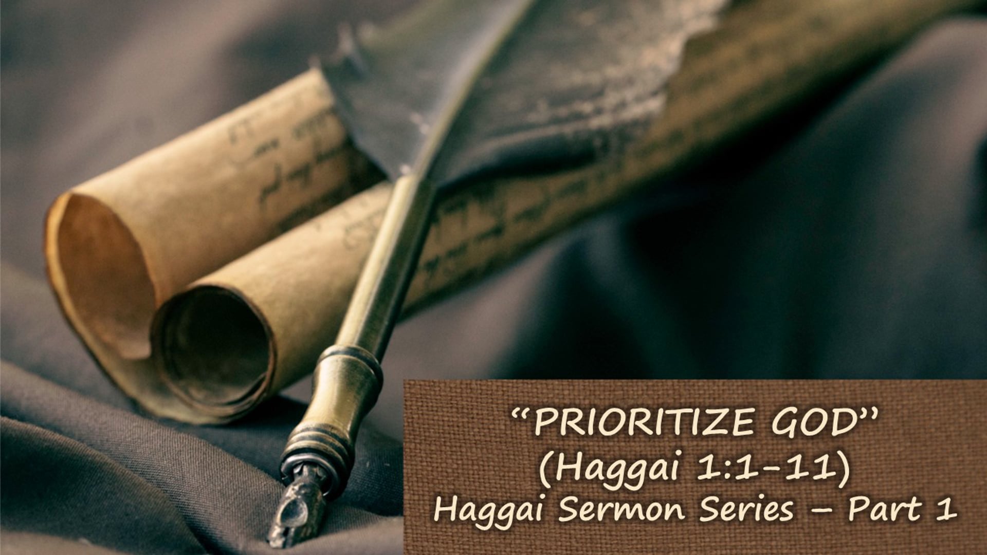 Sunday Morning Service 2026-05-31
