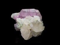 Astro West - Kunzite on Quartz with Green Tourmaline from Pakistan AWMIN519 Video
