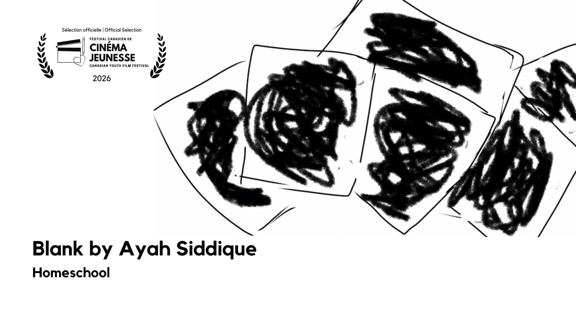Blank by Ayah Siddique [Homeschool]