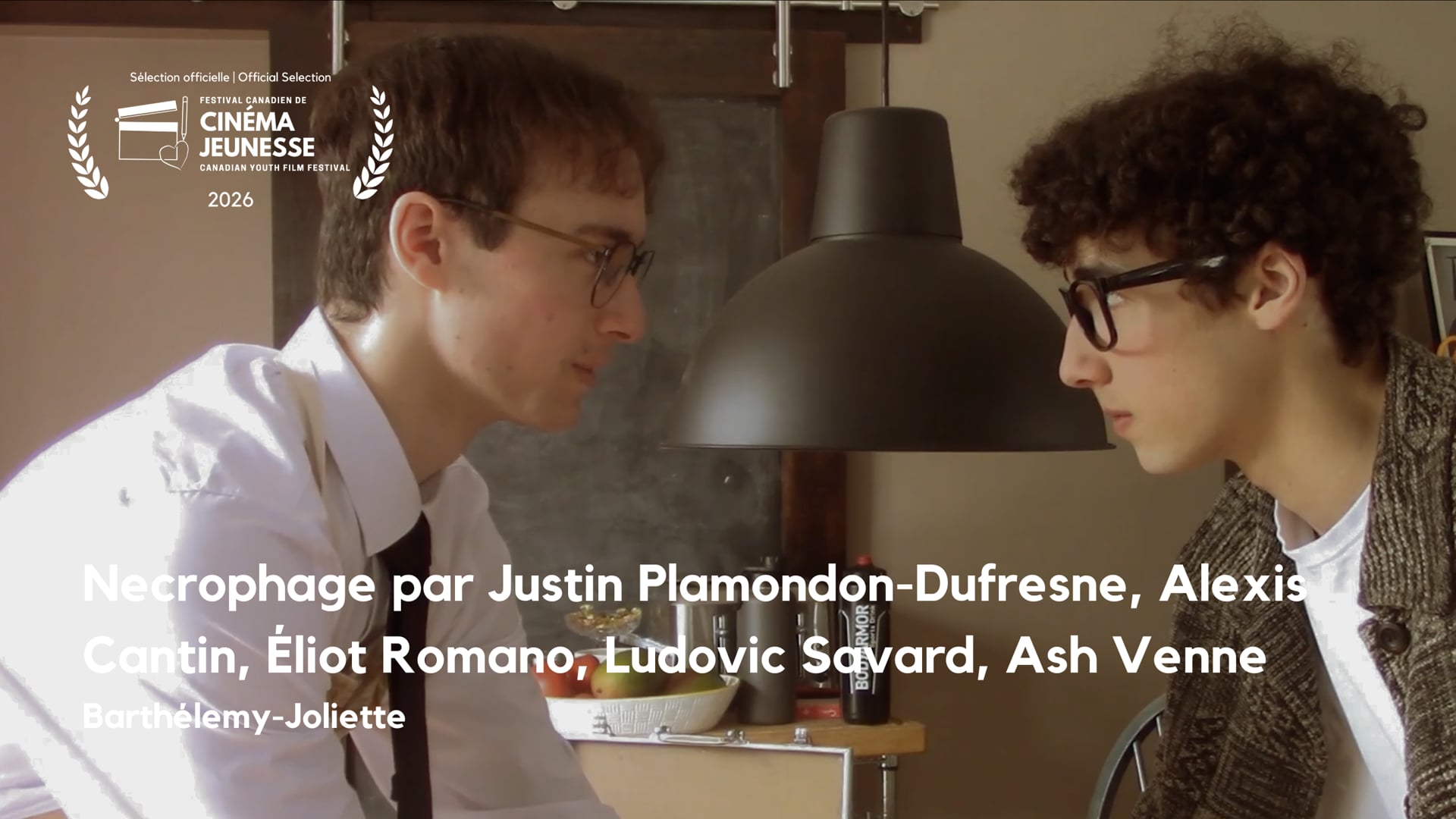 Necrophage par Justin Plamondon-Dufresne, Alexis Cantin, Éliot Romano, Ludovic Savard, Ash Venne [Barthélemy-Joliette]