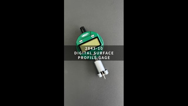 MEDIDOR DE PERFIL DE SUPERFÍCIE DIGITAL RUGOSÍMETRO PARA JATEAMENTO - 2843-10