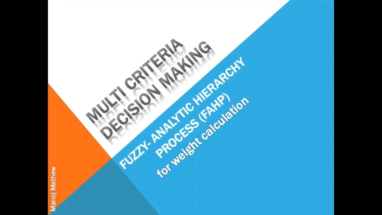 AHP Calculation Methods