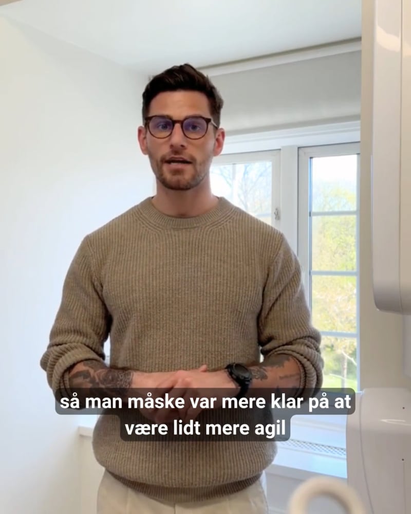 Videoudtalelse fra Malte Sten Christiansen, COO Sehested Tandlægerne