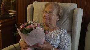 L'Ajuntament felicita Caterina Sastre pels seus 100 anys