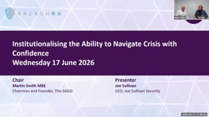 SASIG Webinar - Institutionalising the Ability to Navigate Crisis with Confidence 2026-06-17 10:00:01