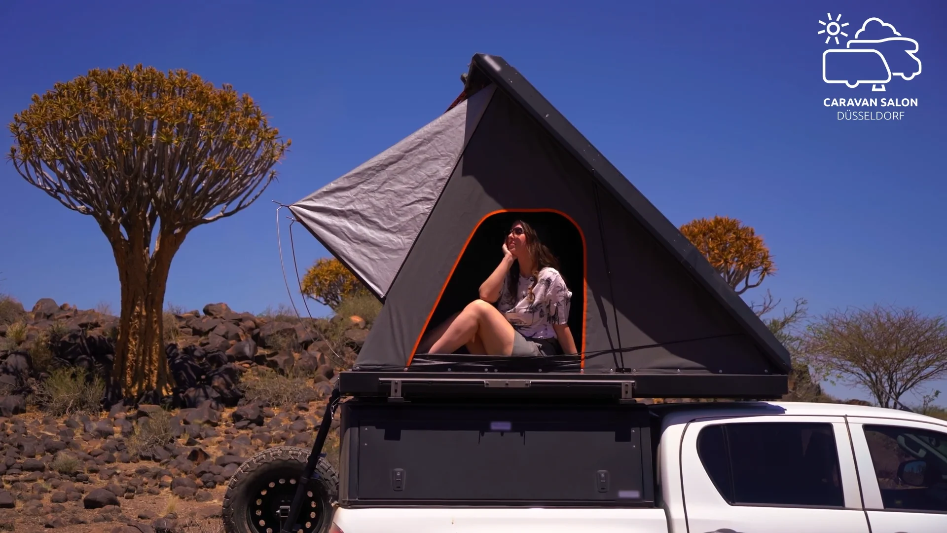 arb simpson tent III Rooftop with Annex Best Choice Products 10x10ft 1-Person Setup Pop Up Canopy Tent Instant Portable Shelter w/ 1-Button Push  Case  4 Weight Bags - Marigold Windhager Sonnensegel Rechteckig Polyester and allowing the tent Größe:186*58