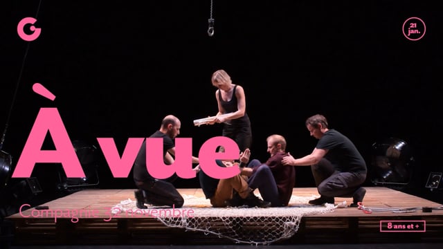 TEASER - À vue, Compagnie 32 novembre, Maxime Delforges et Jérôme Helfenstein 