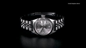 Pre-Owned Rolex Datejust Womens 26mm Automatic Stainless Steel and 18kt White Gold Watch