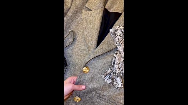Blazer Celeste - Marrom