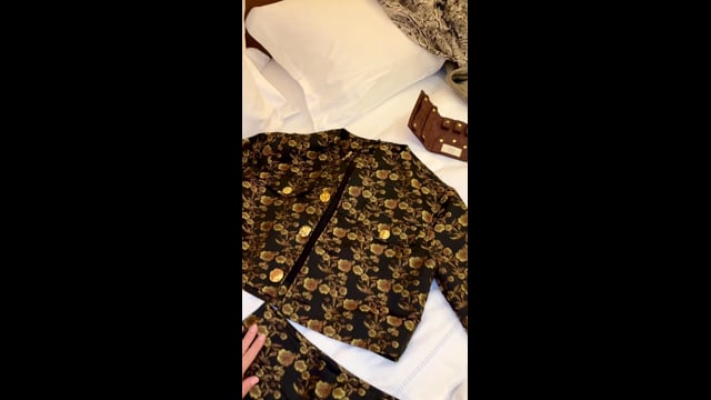 Casaqueto Jacquard Sinclair - Estampado