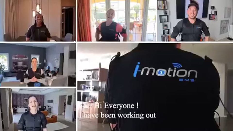 EMS training Dubai video, clients sharing their results after mobile EMS sessions