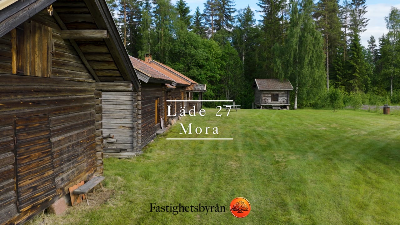 2 rum Fritidshus på Läde 27 Läde Mora kommun - video