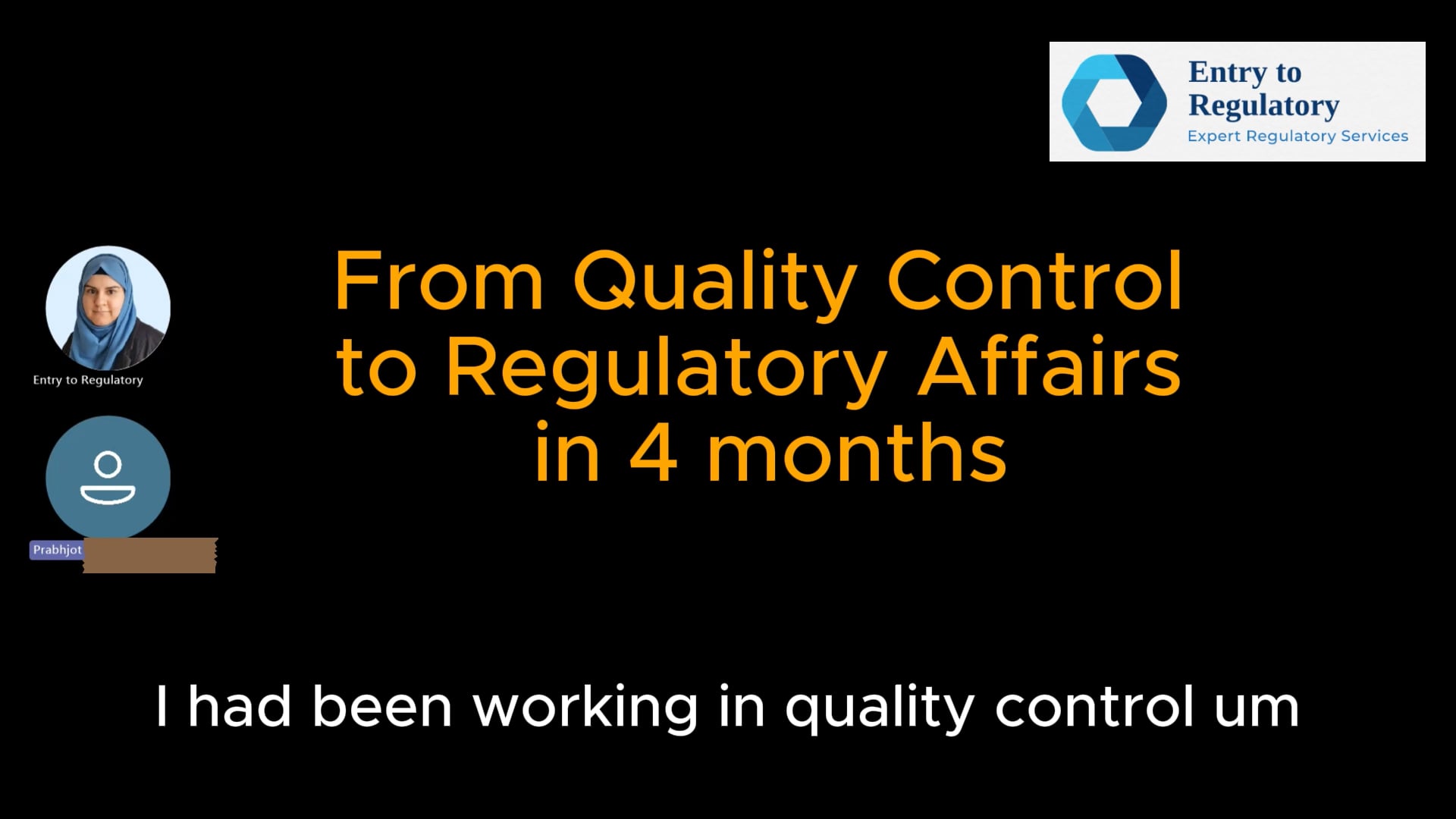 How I Moved Into Regulatory Affairs - From Quality to Regulatory Affairs in only 4 months!
