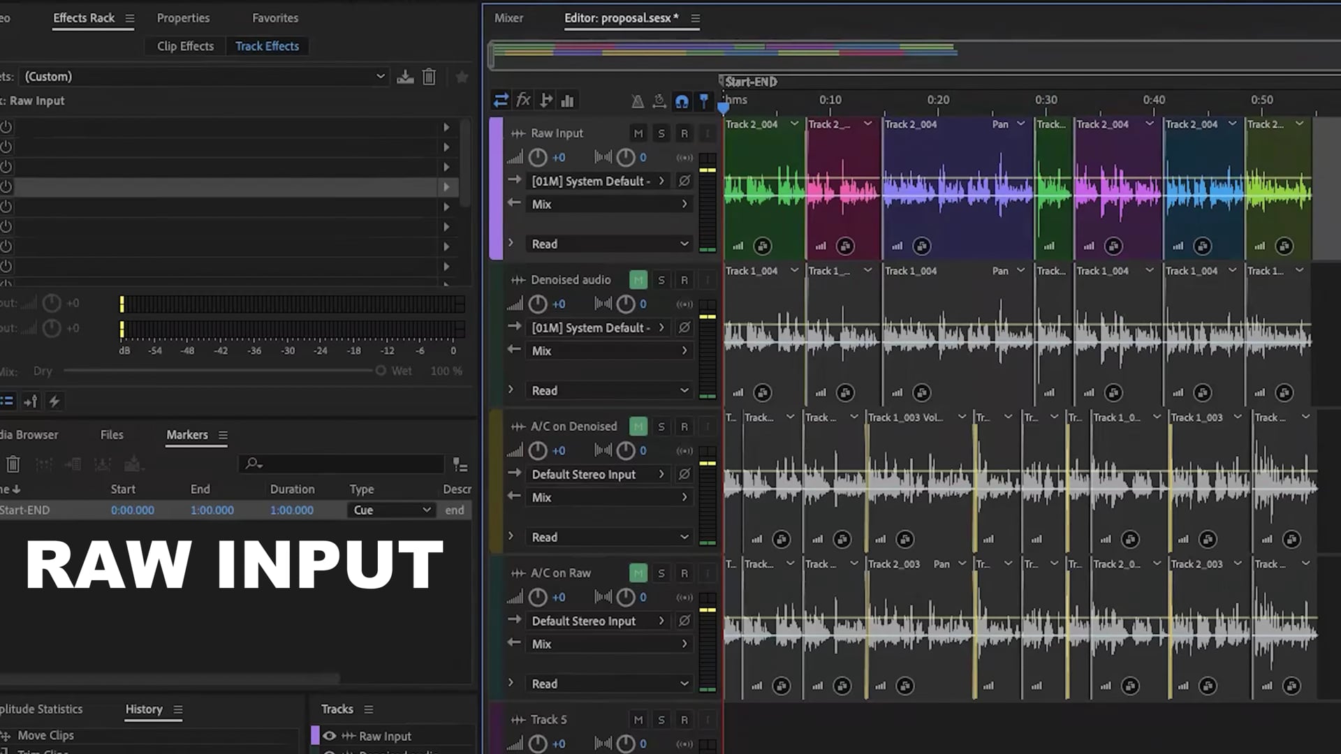 Patterson Nicholas Audio Demo Reel (Before and After)