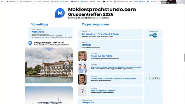Alles zum Gruppentreffen 2026