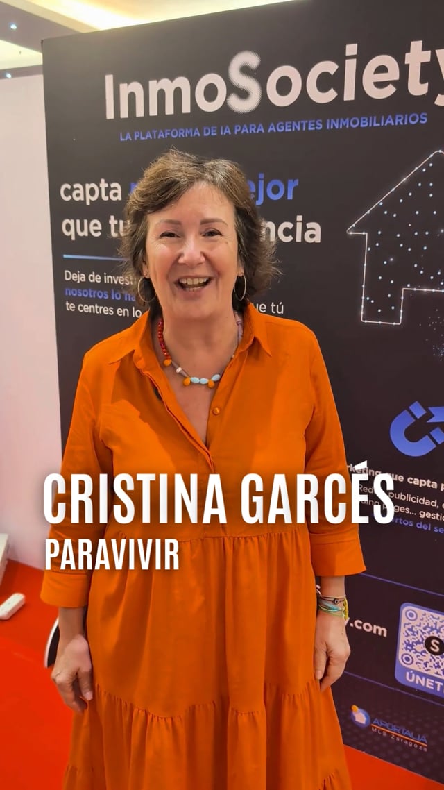 Testimonio de Cristina Garcés, agencia socia de InmoSociety