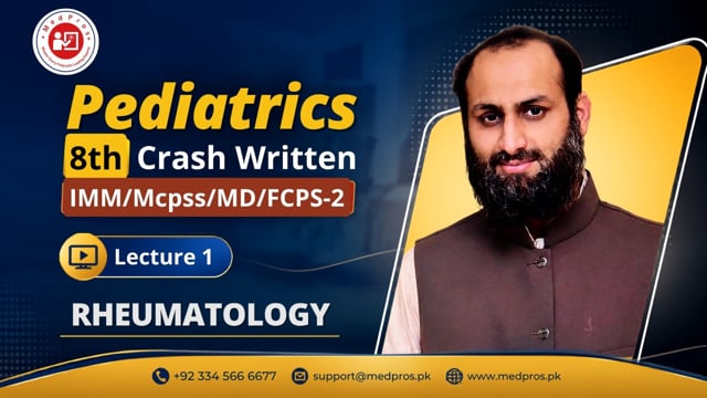 Rheumatology || Lecture-1 || Dr Taimoor Khalil
