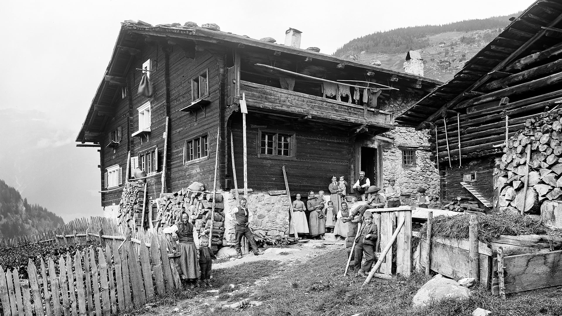 Curaglia 1904 &ndash; Fotografien von Rudolf Zinggeler