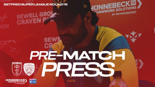 “We Want An 80 Minute Performance” Leigh Leopards Pre-Match Press - Peta Hiku