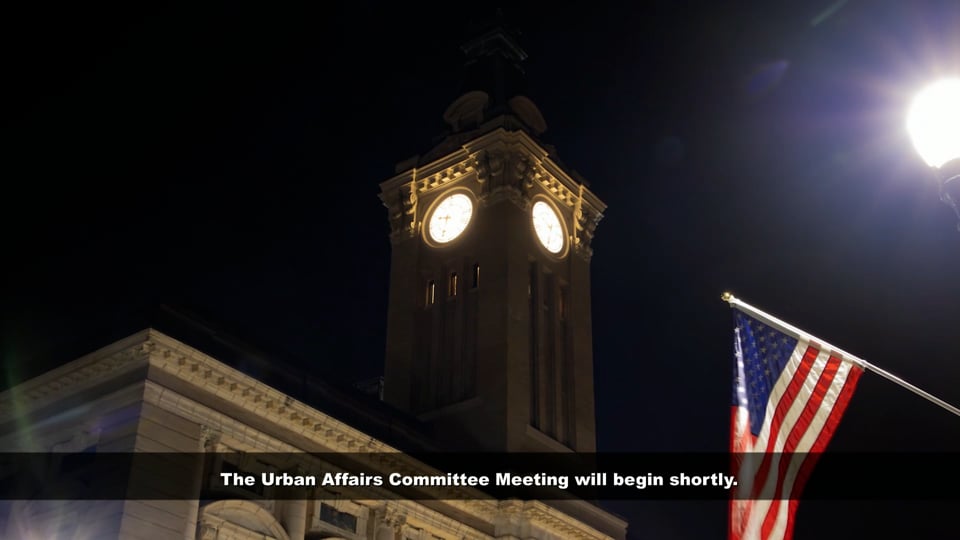 Urban Affairs Meeting - June 17th, 2026
