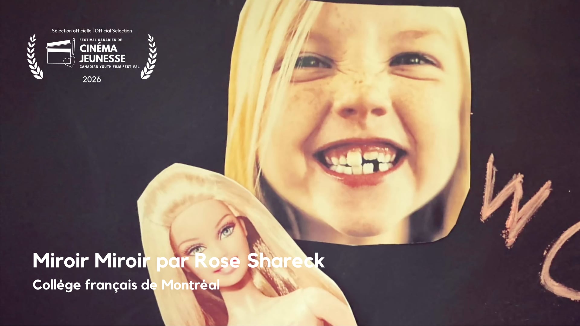 Miroir Miroir par Rose Shareck [Collège français de Montréal]