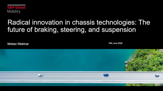 Radical innovation in chassis technologies: The future of braking, steering, and suspension