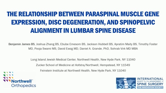 The Relationship Between Paraspinal Muscle Gene Expression, Disc Degeneration and Spinopelvic Alignment in Lumbar Spine Disease