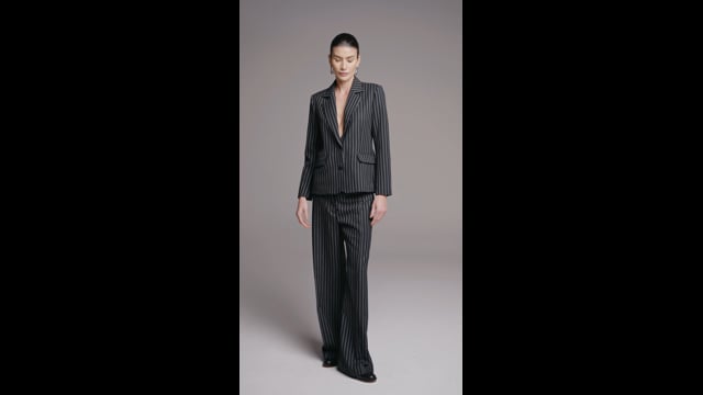 Calça Alfaiataria Risca de Giz Cecilia