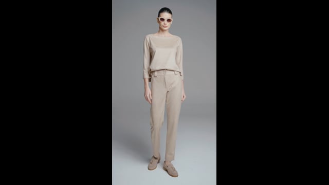 Blusa Suede Fendi Julia