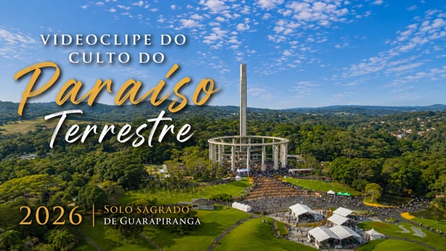 Capa do vídeo “Videoclipe do Culto do Paraíso Terrestre | Solo Sagrado - 2026”