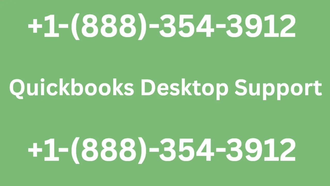 Quickbooks Desktop Support Number