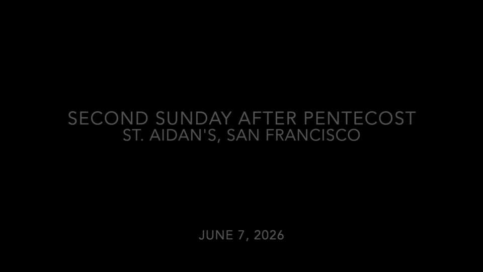 Second Sunday After Pentecost