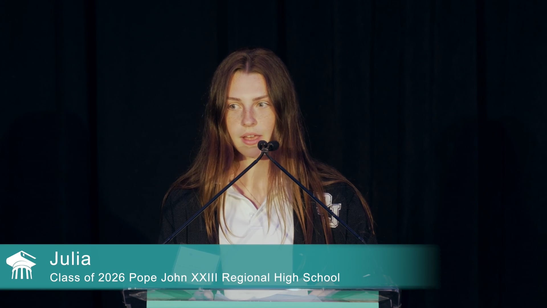 Julia, 2026 Lawyers for Tri-County Awards Dinner Student Speaker