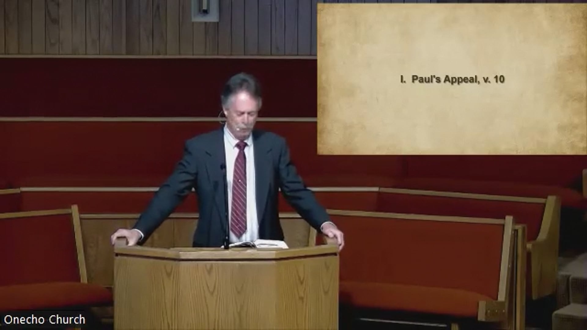 6.21.26 - 1 Cor 1:10-17 - Pastor Nyholm