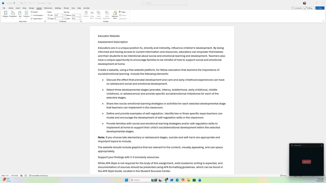 EDU 354 Topic 4 assignment explanation | Videos & Movies on Vimeo