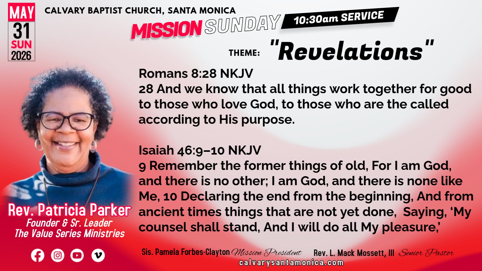 2026.05.31 Calvary Baptist Church, Santa Monica