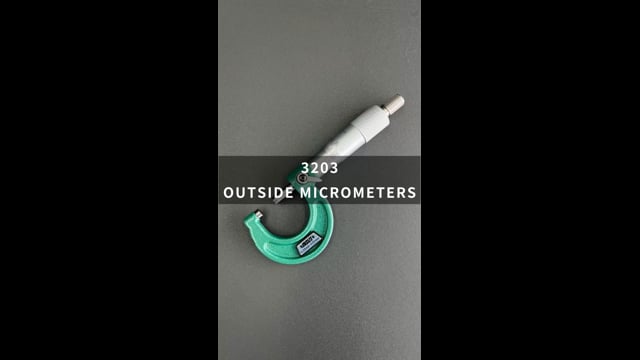 Micrometro Externo INSIZE 125 a 150mm x 0,01mm - 3203-150A