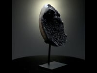 Genuine Black Amethyst on Custom Stand from Urugway AWMIN524 Video 2