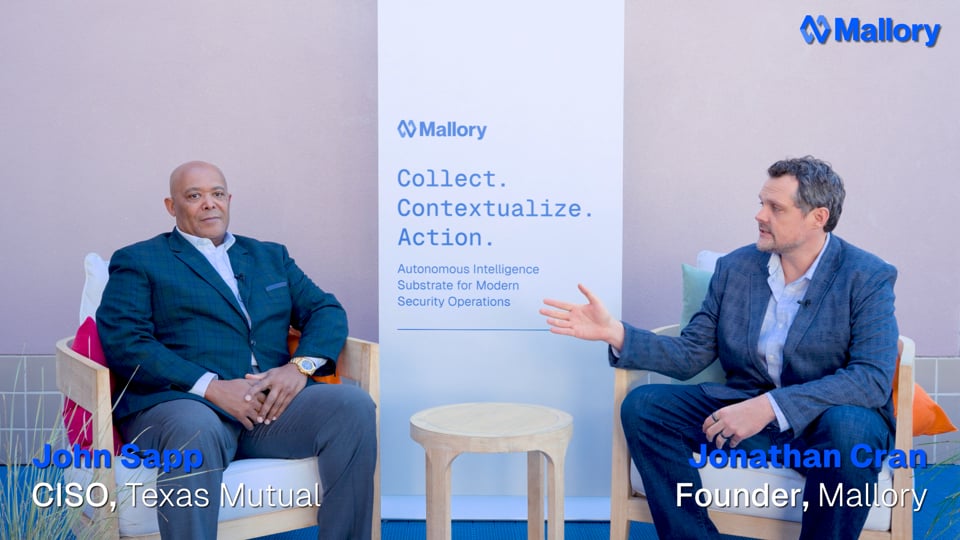 Mallory x Texas Mutual Interview - John Sapp for Mallory video thumbnail