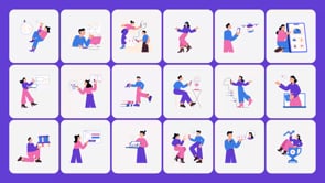 Animated Work & Productivity Flat, a Work Illustration by Creative Stall (Thumbnail 4 of 4)